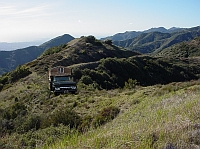 Near to Romero Saddle